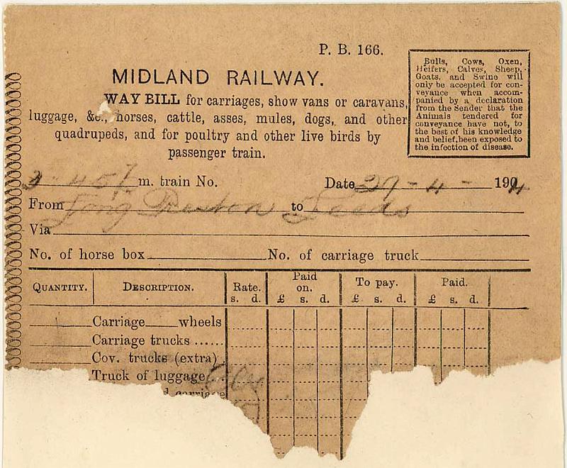 Waybill 29-04-04 to Leeds.jpg - Way Bill: 29-04-04 to Leeds